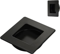 2-3/4 Inch Square Recessed Sliding Closet Door Finger Pulls Inner Dia 2-1/8 Inch