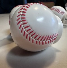 Set of 4 Baseball Pulls Cabinet Door Knobs Pulls Childs Dresser Drawers