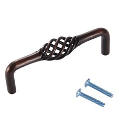 25 PCS Bird Cage Birdcage Kitchen Cabinet Pull ORB Bronze 96MM 3 3/4″ 897ORB