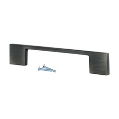 25 Pack Modern Tele 3-3/4″ Antique Nickel Kitchen Cabinet Handle Pull P231696AN