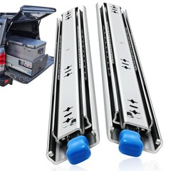 Heavy Duty Locking Drawer Slides 12-60 Inch, 500 lbs Capacity, Full Extension