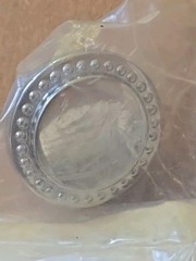 Newport Brass 22-69/26 1-1/4″ Round Knob W/Bead Design Polished Chrome