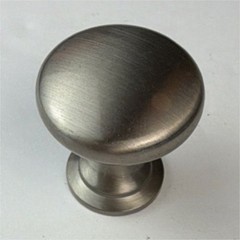 Laurey 52559 1 1/8″ Richmond Cabinet Drawer Knob Satin Pewter Hardware Lot of 10