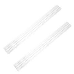 2pcs Golf Cart Windshield Hinge Replacement – 14.17×1.42in Reusable Acrylic