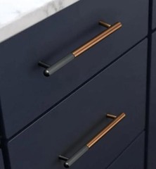Kitchen Cabinet Black&Dark Gray Antique Coffee Drawer Handle Pull Pulls Handles