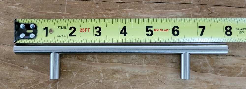 Richelieu (4) BP305128195 Center to Center Bar Pull Nickel 5-Inch SET OF 4