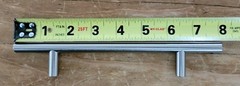 Richelieu (4) BP305128195 Center to Center Bar Pull Nickel 5-Inch SET OF 4