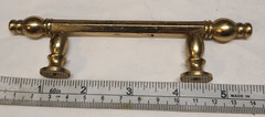 Lot of 10 Vintage Amerock Allison Solid Brass 3″ Ctr. Cabinet Bar Pull 555