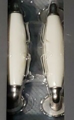 Threshold Vintage Nickel Finish Drawer Pull Set, pack of 2 – NEW