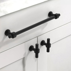 10 Pack Matte Black Cabinet Pulls 10″ – Stylish Kitchen Drawer Handles