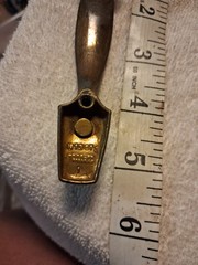 NOS Belwith N13613 Brass Vertical 5.25 In. Pull