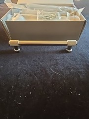 Amerdeco Cabinet Pulls 5 In. Brushed Silver Open Box Count Of 10