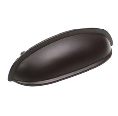 CENTURY Apac Dark Bronze 3″ Centers Cup Bin Drawer Pull 25753-OB 25+SHIPFREE