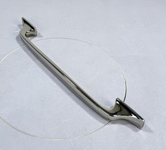 Amerock Highland Ridge 12 Inch Appliance Pull in Polished Nickel – BP55323PN