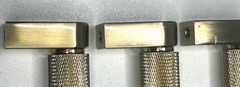 Sumner Street Kent Knurled 12 Satin Brass Drawer Pulls 10 Pack