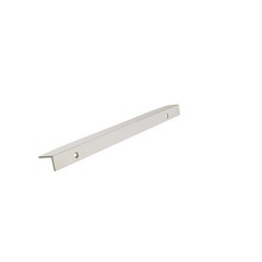 Cabinet Edge Pull Polished Nickel 6-9/16 Inch 167mm Center To Center Aloft