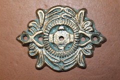 1-CRYSTAL DELIGHT Ornate Drawer Pull,Vanity Hardware,French Country Decor,HW-35