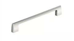 3 NEW Amerock Riva 10-1/16 in. (256mm) Satin Nickel Bar Cabinet Pulls BP55490G10