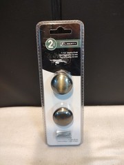 QTY 2 NEW! Liberty Hardware P40005L-AB-U 1-1/4″ Sophia Knob 2 Pack Antique Brass