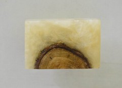 Handmade Rectangular Shape Wood Resin Kitchen Cabinet Drawer Knob set-6