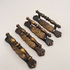 4 Sets VTG Amerock Carriage House Cabinet Drawer Pull Handle 3” Centers 176A-1