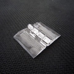 6pcs Clear Transparent Acrylic Plastic Hinge Box Piano Plexiglass hinge 5 sizes