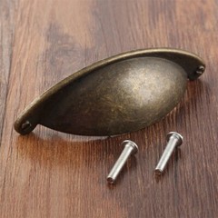 Kitchen Cupboard Door Cabinet Drawer Furniture Shell Pull Handle Knob Hardware