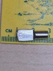 100pc 5MM 1/4in Shelf Pin Spade Spoon Design Metal Ikea 3/16 inch Peg Clip Flat