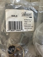 NEW 7-pack lot EVERYDAY HERITAGE Cabinet Knob Amerock 848LB Light Antique Brass