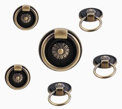 Headsitg 6 Pcs Diameter: 1.34 inches, Height: 0.51 6 Bronze Color