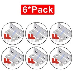 10 Pack Monkey Magnets Ultra-Thin Magnetic Plates Keep It All Shut,AS-SEEN-ON-TV