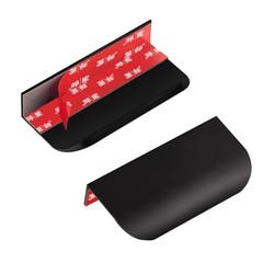 Pack Adhesive Edge Finger Pulls for 3.15″ Overall Length 5 Black
