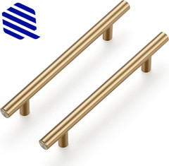 Champagne Bronze Cabinet Pulls 7.38″ Stainless Steel Handles 25 Pack FREE SHIPP