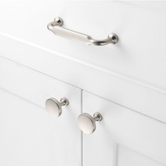 10 Pack 3 Inch Hole Centers, Brushed Nickel Cabinet Pulls Satin Nickel Cabine…