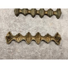 Vtg Belwith Brass Cabinet Drawer Pulls Set of 4 Ornate Traditional 7″ Handles