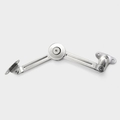 Soft Closing Lid Stay Hinges Zinc Alloy Adjustable for Toy Box Chest Storage