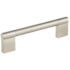 Elements Knox 128 mm Center-to-Center Cabinet Bar Pull, Satin Nickel – Hardware