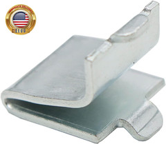 14 Pieces Silver Adjustable Steel Pilaster Shelf Clip Support, Shelving Bracket