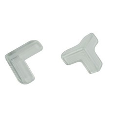 4pc Clear Rubber Furniture Corner Edge Baby Safety High Quality Corner Protector