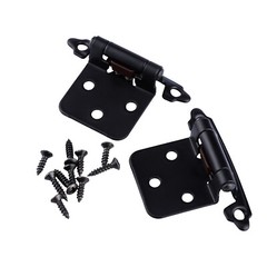 1/2 inch Kitchen Cabinet Door Hinges Self Soft Closing overlay Face Mount Hinges