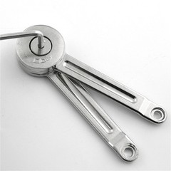 Soft Closing Lid Stay Hinges Zinc Alloy Adjustable for Toy Box Chest Storage