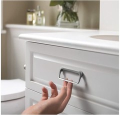 6-Pack 2.5-in Brushed Nickel Cabinet Pulls 64mm Modern Zinc Alloy Drawer Pulls