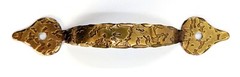 NOS! Lot of 10 Vtg ‘Williamsburg’ Colonial Cabinet Pulls, 3-1/2” c/c, Old Brass