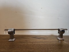 Amerock Clear/Polished Chrome 6-5/16 inch (160mm) Cabinet Pull Handle New