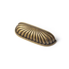 6 PCS Antique Brass Cabinet Pulls 2.5″ 64mm Hole Centers Zinc Alloy Handle