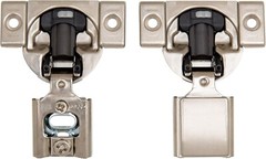 50 Pack Blum 38N Cabinet Hinge 3/8″ Overlay Soft Close Screw On 38N355B.06