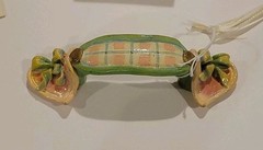 Silvestri Whispering Garden Voghelle Pastel Heart Whymsical Drawer Pull 5.5″