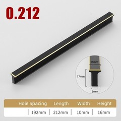 Cabinet Handles Drawer Pulls Knobs Cupboard Handle Door Pull T-shaped