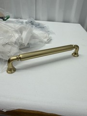 10 Pack 6 Inch Hole Center Champagne Bronze Cabinet Pulls