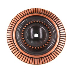 Amerock Furniture Trim Antique Copper 2 7/8″ Cabinet Knob Backplate BP805-AC